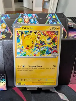 Pokemon Pikachu TCG Promo Card SVP225 2025 World Championships NM - Image 1