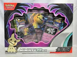 MIMIKYU EX Box 4 Booster Packs Pokemon TCG Factory Sealed 2023 820650852183 - Image 1
