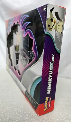 MIMIKYU EX Box 4 Booster Packs Pokemon TCG Factory Sealed 2023 820650852183 - Image 3