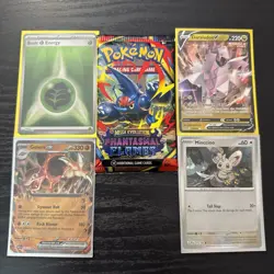 Pokemon Phantasmal Flames Booster Pack -Heracross Art FACTORY SEALED + 4 Cards - Image 1