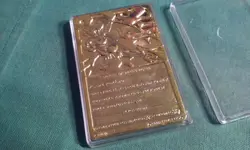 23K Gold Plated CHARIZARD Trading Card 1999 Burger King Pokemon in Plastic Case - Image 3