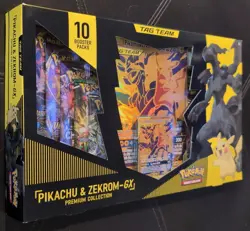 Pokemon TCG: Pikachu & Zekrom GX Premium Collection Tag Team Box New Sealed ?? - Image 4