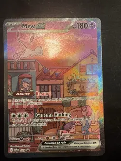 Mew ex SVP 053 Scarlet & Violet 151 Black Star UPC Promo Pokemon TCG NM - Image 2