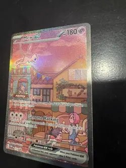 Mew ex SVP 053 Scarlet & Violet 151 Black Star UPC Promo Pokemon TCG NM - Image 4