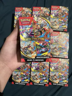 Pokemon TCG Mega Evolutions Booster Bundle NEW-FACTORY SEALED !!! - Image 1