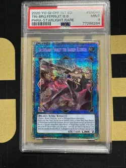 Yugioh Tri-Brigade Ferrijit The Barren Blossom SLR 1st Edition(PHRA-EN046) PSA 9 - Image 1