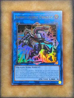 Yugioh Borrelguard Dragon BLC1-EN019 Ultra Rare 1st Ed GOLD NM - Image 1