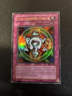 Spellbinding Circle MRL-006 Ultra Rare Vintage Yugioh - Image 1