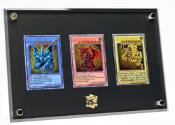YuGiOh TCG 25th Anniversary Stainless Steel Egyptian God Cards - Image 1