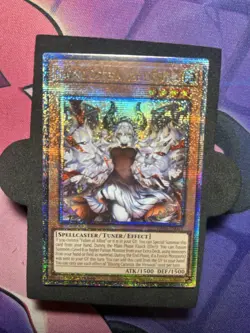 YUGIOH TCG Blazing Cartesia, the Virtuous ALT ART RA04-EN041 - Image 2