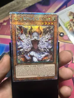 YUGIOH TCG Blazing Cartesia, the Virtuous ALT ART RA04-EN041 - Image 3