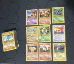 Pokemon Base Set non Holo Lot 50 + Cards WOTC Vintage - Image 2