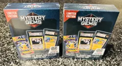 2025 Mystery Gems Pokemon Sealed Lot Of 2! Limited Edition! 2 Graded Cards! 🐉🐍 - Image 1