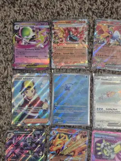 Pokemon 12 Card Lot - Ex's, Charizard, Illustration Rare, Full Art, SIR Nm/M! - Image 2