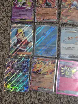 Pokemon 12 Card Lot - Ex's, Charizard, Illustration Rare, Full Art, SIR Nm/M! - Image 5