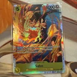 One Piece Card Game Sabo ST13-008 SR the Three Brothers English Edition - Image 1