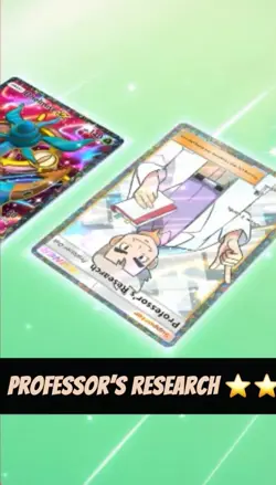Professor’s Research 2 ? Full Art Trainer Card | Pokemon TCG Pocket Deluxe EX 2? - Image 3