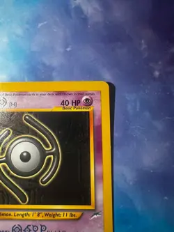 * 1st Edition * Vintage Unown H 28/105 Neo Destiny Rare Card Pokemon TCG - Image 3