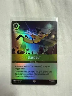Stand Out (Epic) 213/204 Fabled Holo Disney Lorcana Card NM - Image 1