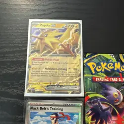 Pokemon Phantasmal Flames Booster Pack -Gengar Artwork FACTORY SEALED + 4 Cards - Image 3