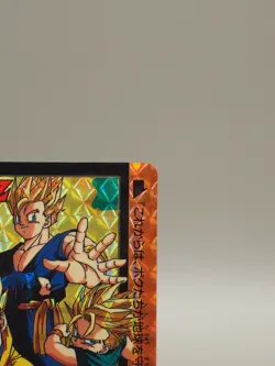 Super Saiyan Dragon Ball Z Carddass TCG Card 1 holo BANDAI Japan Vintage E435 - Image 4