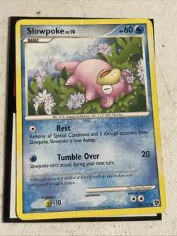 Pokemon TCG Card 2008 Great Encounters - Slowpoke 82/106 - Image 1