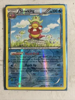 Slowking 21/122 XY Breakpoint Reverse Holo Pokemon TCG Card - Image 1