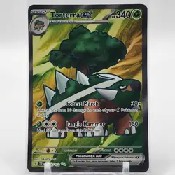 Torterra EX - 185/162 - Ultra Rare - Temporal Forces - Pokemon Card - NM/M - Image 1