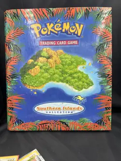 Pokemon Southern Islands Collection Binder, Comes With 2 Southern Island Cards - Image 2