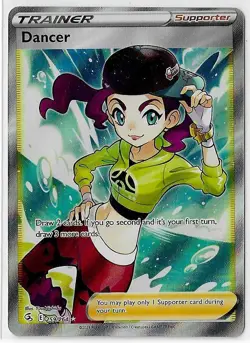 Dancer - 259/264 - Pokemon Fusion Strike Sword & Shield Full Art Rare Card NM - Image 1