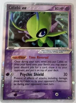CELEBI EX Holo 17 2005 Pokemon Card Pop Series 2 PSA 4 - Image 2