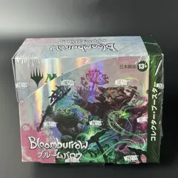 MTG Bloomburrow Collector Booster Japanese Sealed New BOX FOIL Card Included - Image 1