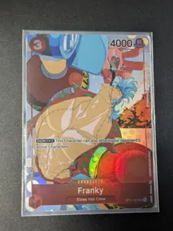 Franky (Gift Collection 2023) OP01-021 One Piece Promotion Cards English NM Foil - Image 1