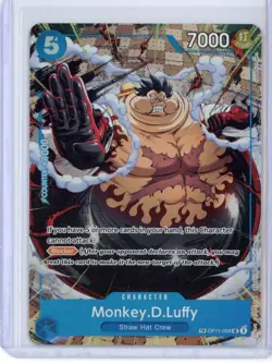 Monkey D Luffy OP13-058 (UC) One Piece Card Carrying On His Will - Image 1