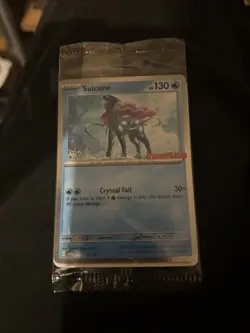 Pokemon Phantasmal Flames Suicune GameStop Exclusive Promo Card 026/094 SEALED! - Image 2