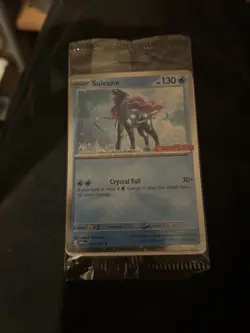 Pokemon Phantasmal Flames Suicune GameStop Exclusive Promo Card 026/094 SEALED! - Image 3