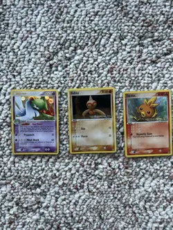 Pokemon Stamped Holo Emerald Cards Lot of 3 - Image 1