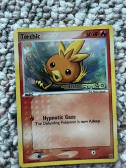 Pokemon Stamped Holo Emerald Cards Lot of 3 - Image 4