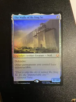 MTG - NM - FOIL - The Walls of Ba Sing Se - Avatar: The Last Airbender - Image 1