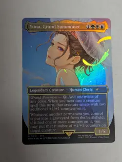 Yuna, Grand Summoner MTG Final Fantasy Promo - Image 1