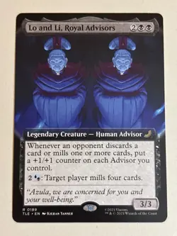Lo and Li, Royal Advisors (Extended Art) TLE Avatar: the Last Airbender MTG - Image 1