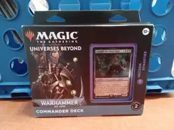 Magic The Gathering: Warhammer 40K Necron Dynasties Commander Deck New/Sealed - Image 1