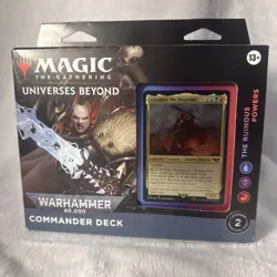 Magic the Gathering MTG Warhammer 40,000 Commander Deck - The Ruinous Powers - Image 1