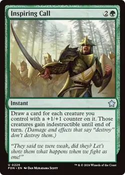 INSPIRING CALL x4 mtg NM-M Foundations 4 Unc - Image 1