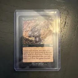 1x MTG Yawgmoth's Will Urza's Saga Magic: The Gathering Light Play - Image 1