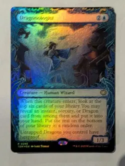 Dragonologist (Showcase) Tarkir: Dragonstorm Foil - MTG RARE - Image 1