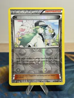 N 96/108 Reverse Holo BW Dark Explorers Trainer Pokemon Card - Image 1