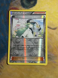 N 96/108 Reverse Holo BW Dark Explorers Trainer Pokemon Card - Image 2