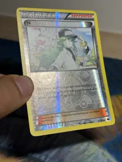 N 96/108 Reverse Holo BW Dark Explorers Trainer Pokemon Card - Image 4