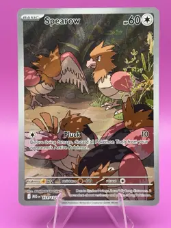 Pokemon TCG - Spearow 151/132 Illustration Rare - Pack Fresh Mega Evolution NM - Image 1